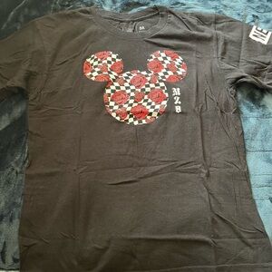 Disney Black and Red Mickey Mouse Tee
